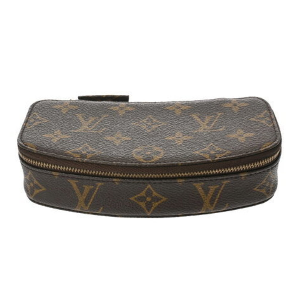 LOUIS VUITTON Monogram Monte Carlo Jewelry Case Brown